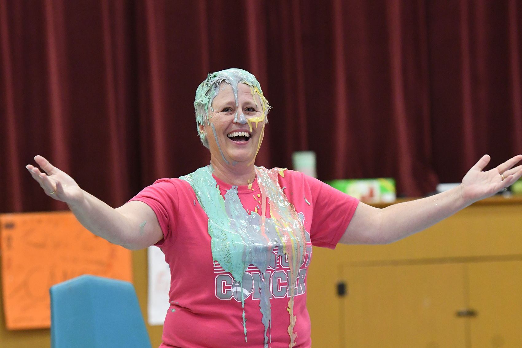 H-M-S Elementary principal gets slimed